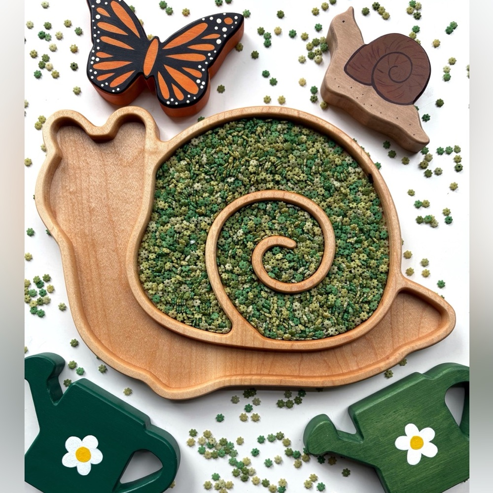 Wood Snail Tray